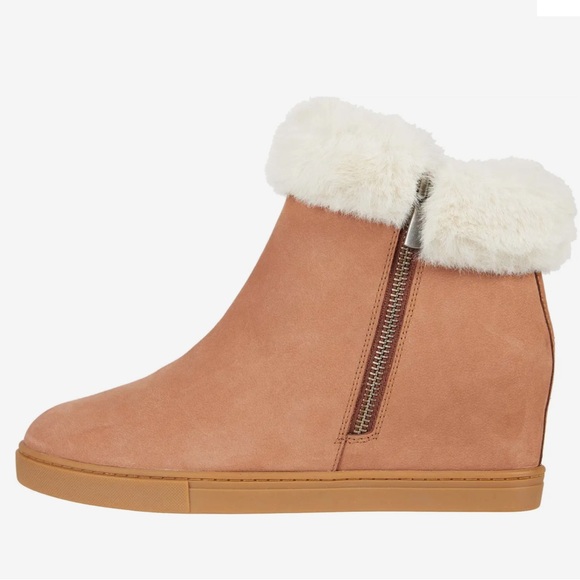 🌸LÍNEA PAOLO 🌸 Flossie Faux Fur Bootie Size: 8 - Picture 1 of 15